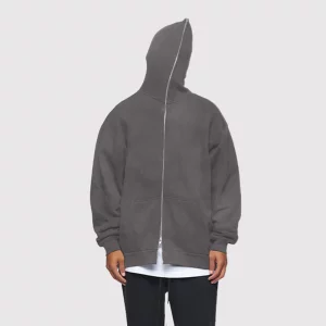 Tech-Fleece Zipper-Detailed Hoodie